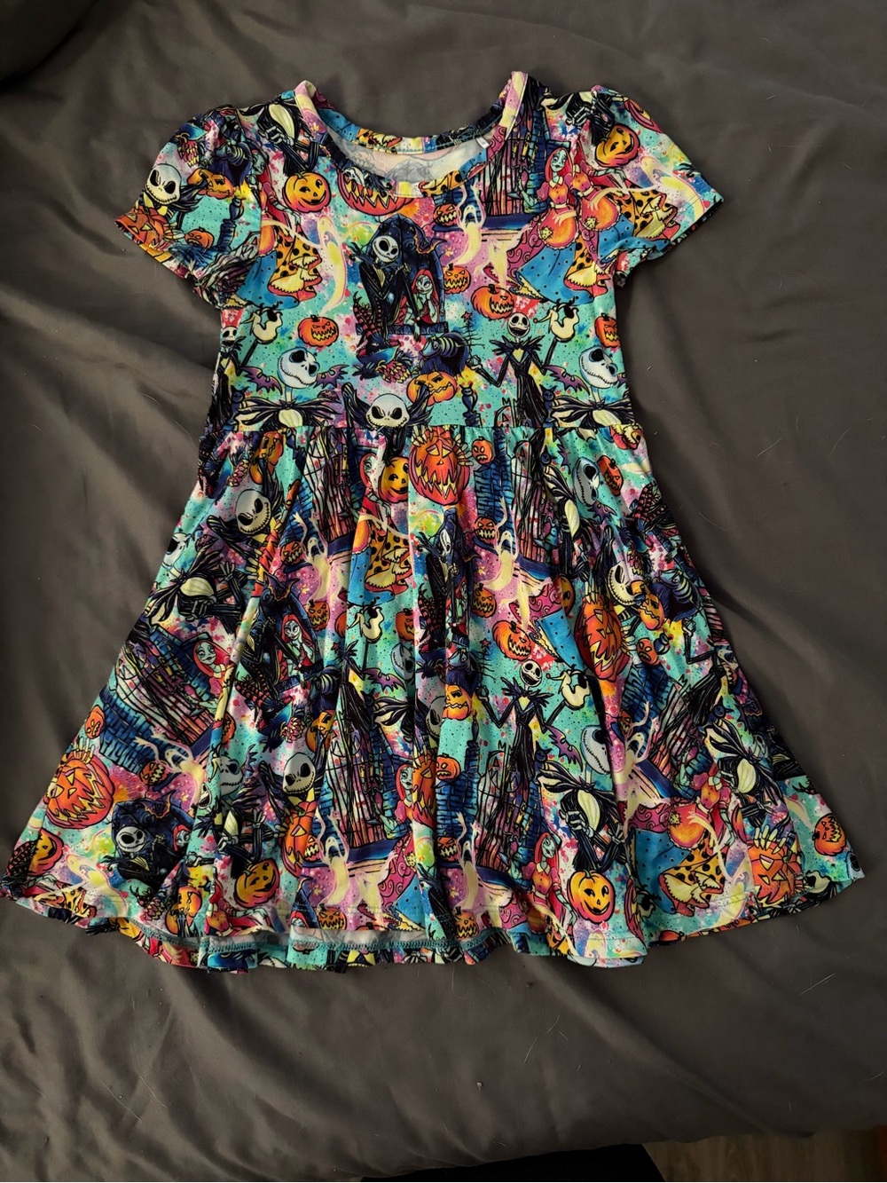 Little Snuggles Disney’s Nightmare Before Christmas Twirl Dress 3T GUC